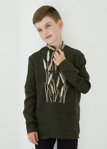 рубашка для мальчиков Едельвіка узор украинская символика лен (322326727)