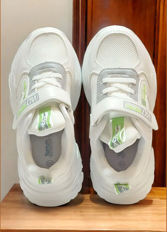 Білі осінні дитячі кросівки для дівчинки том м 9331а Tom.M