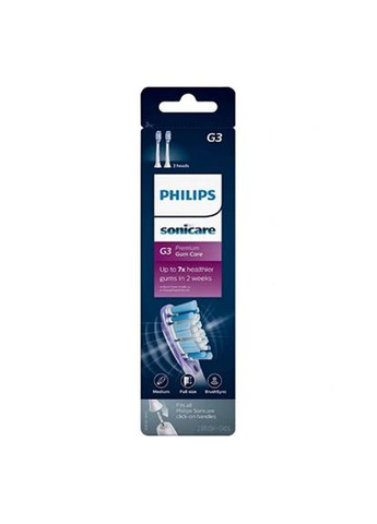 Насадки для електричної зубної щітки Sonicare G3 Premium Gum Care Змінні HX9052/17 набір з 2 шт. Philips (300158954)