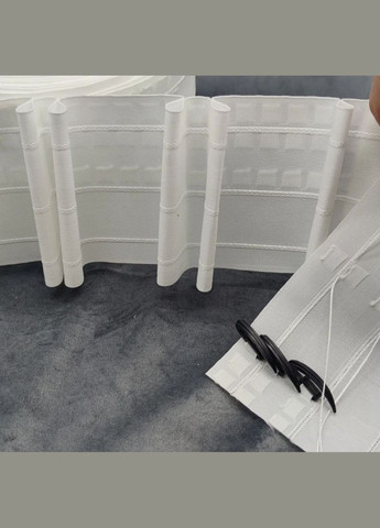 для штор з подвійною складкою Malva. Широка тасьма для тюля і штор Enigma Тасьма (311290829)