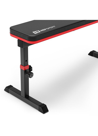 Лавка тренувальна HS-1025 Pro для жиму горизонтальна регульована Hop-Sport (365718031)
