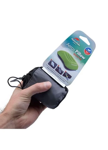 Подушка надувная Ultralight TPU NH17T013-Z, голубая, вес 83 г, размер 42 × 29 × 11 см, материал 80% полиэстер Naturehike (395605238)