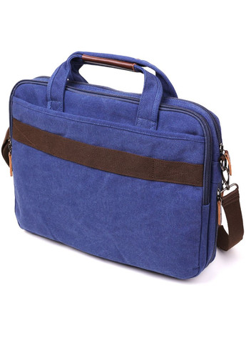 Сумка мужская через плечо для ноутбука 20184 Cиняя Vintage (302008205)
