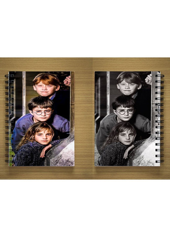 Блокнот Sketchbook Скетчбук с принтом Harry Potter | Гарри Поттер #02 Kika (367991696)