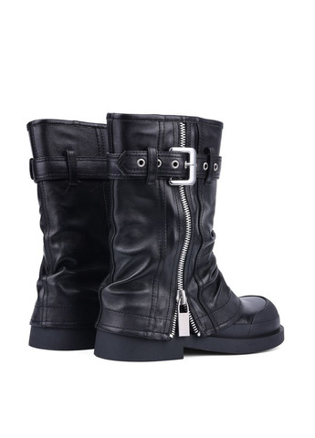 Жіночі Черевики A2460-Z911R Чорний Шкіра MIRATON (304203778)