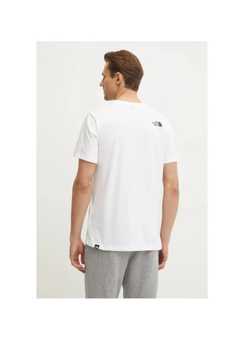 Белая футболка мужская easy tee white 0a8a6cfn41 The North Face
