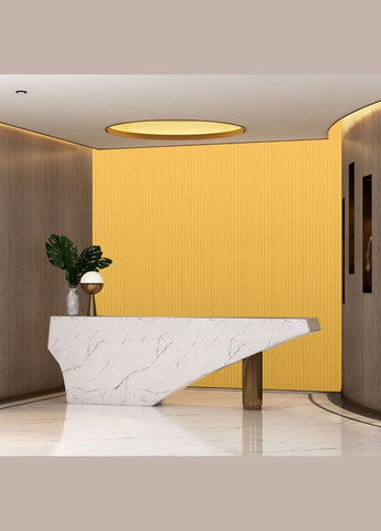 Панель-рейка в рулоні золотий 2900x350x6мм (D) SW-00002069 Sticker Wall (315024035)