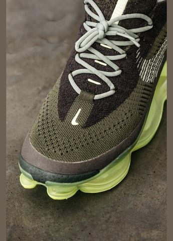 Оливковые (хаки) демисезонные кроссовки мужские nike air max scorpion fk khaki | найк аир макс скорпион фк хаки No Brand