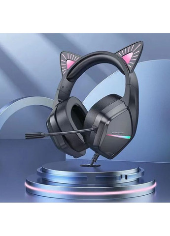 Накладные наушники BO106 Cute cat (USB+3.5mm/2m) Borofone (369668011)