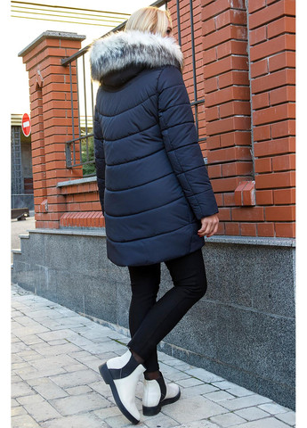 Синя зимня зимова куртка simona синій MioRichi