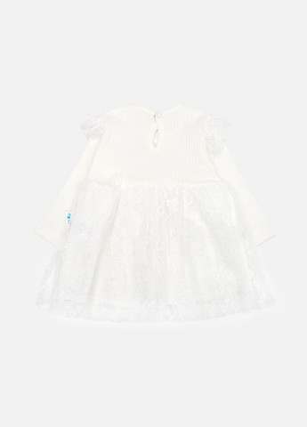 Платье с повязкой для девочки цвет белый ЦБ-00243074 Minilay (282925178)