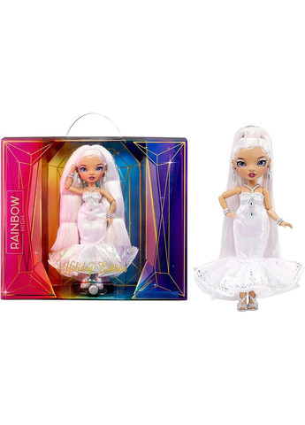 УЦІНКА!!! Лялька Рейнбоу Хай Роксі Гранд Holiday Edition Roxie Grand Posable 582687 Rainbow High (372012543)