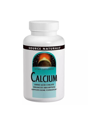 Витамины и минералы Calcium, 100 таблеток Source Naturals (293341964)