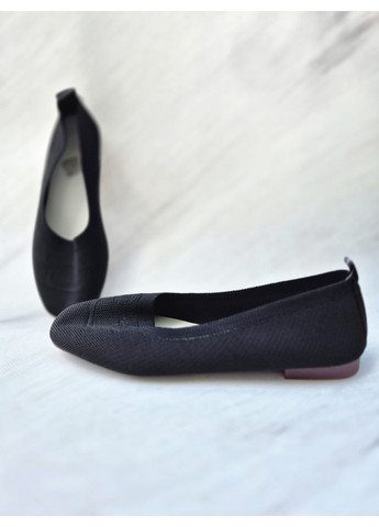 Fashion Жіночі туфлі тканинні тканини чорний з текстиль, україна — демісезон (368468405)