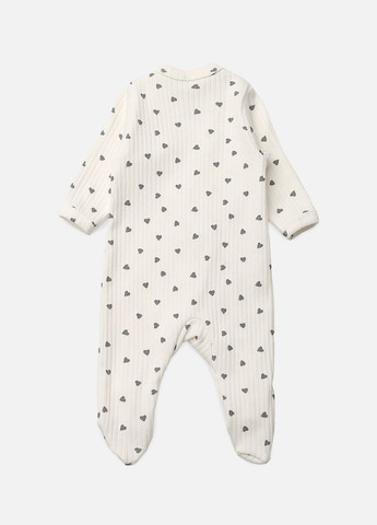 Комбинезон ясельный для девочки цвет молочный ЦБ-00272347 Бома (322503003)