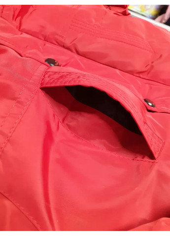 Синя зимня подовжена зимова куртка пуховик пальто на овчині для хлопчика синя 134 140 146 152 No Brand