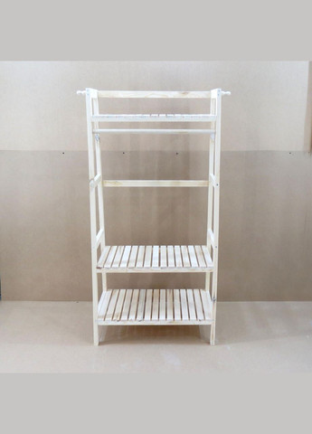 Стійка вішалка для одягу з дерева Добрич 90 бланже (СВГ-900901) No Brand (328076201)