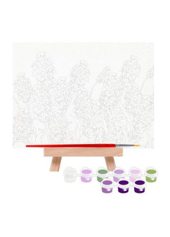 Картина по номерам (4823098540533) Rosa Star Ніжна лаванда 15 х 20 см з мольбертом (366070287)