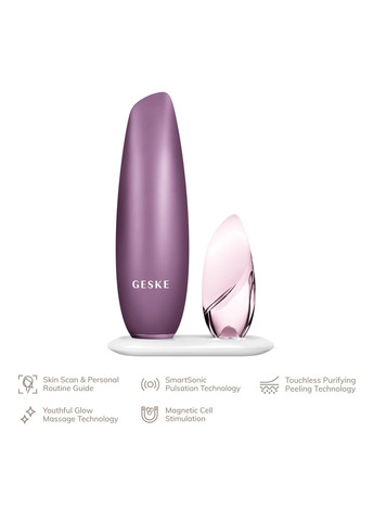 Бесконтактная магнитная пилинг-маска Touchless Magnetic Peeling Mask 5в1 pink GESKE (341526114)