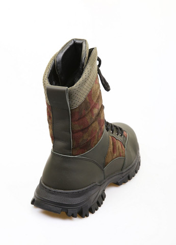 Темно-зеленые зимние ботинки Broni