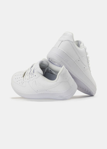 Білі всесезонні кросівки nike classic white low premium No Brand Air Force 1