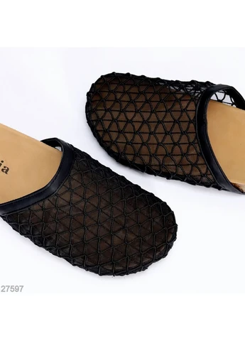 Черные женские сабо No Brand