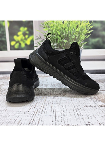 Чорні Осінні кросівки чоловічі Dago