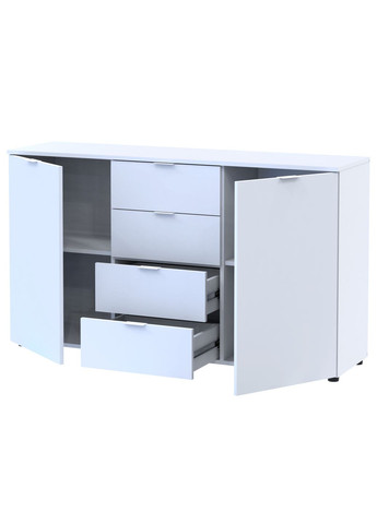 Комод у спальню Рон 5 140х38х81 см Білий (DRS-011300) Doros (346531110)