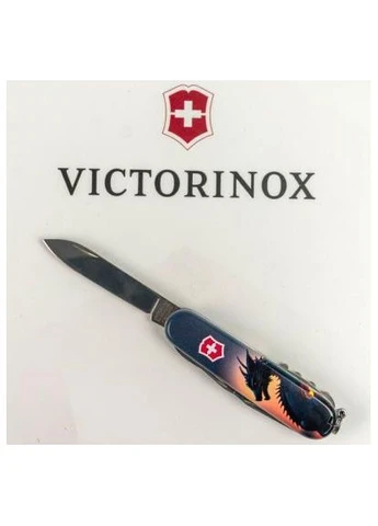 Нож Climber Zodiac Дракон в променях сонця (1.3703.3_Z3270p) Victorinox (394400918)
