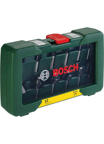 Набір фрез Expert for Wood 8мм, 12шт (2.607.019.466) Bosch (322908606)