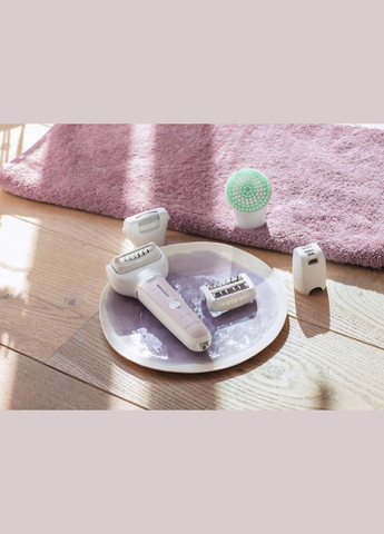 Епілятор пінцетний, акумуляторний, пінцет.-60, волог.+сух., насадок-5, футляр, рожевий-білий Panasonic (322458241)