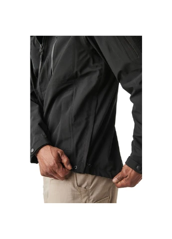 Куртка тактическая для штормовой погоды Sabre 2.0 Jacket Black 5.11 Tactical (326508850)
