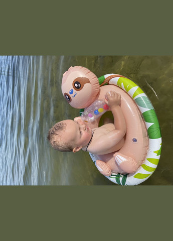 Надувной круг для детей с сидением и со спинкой "Животные" 59570 Круг для плавания 81 x 58 см No Brand (313287358)