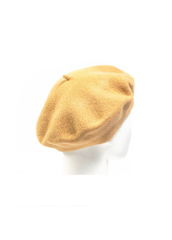 Берет женский шерсть бежевый FLORA SUPER LuckyLOOK 912-597 (322789122)