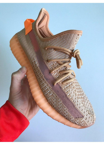КРОСІВКИ ЖІНОЧІ ADIDAS YEEZY BOOST 350 V2 CLAY V2 АДІДАС ІЗІ БУСТ No Brand помаранчеві демісезони (368857788)