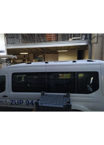 Рейлинги Skyport (2 шт, серые) для Ford Transit 2014- гг Erkul (390727381)