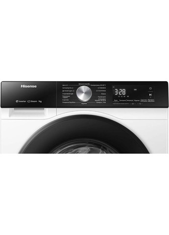 Пральна машина WF3S7021BW/UA (WF3S7021BW) Hisense (328200742)