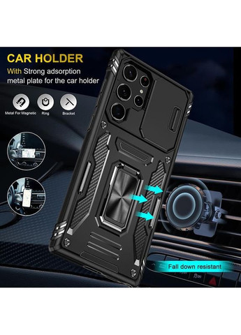 Чохол на Samsung Galaxy S24 Ultra / для самсунг галаксі С24 ультра ударостійкий / Black Epik (364675612)