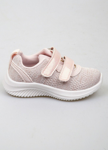 Светло-розовые демисезонные кроссовки Apawwa