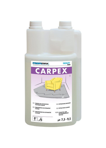 Засіб для екстракційної очистки тканинних стінових покриттів текстильних шпалер PROFIMAX Carpex 1л (3097) Lakma (269696481)