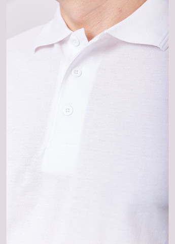 Молочна поло чоловіче однотонне 244r015 з довгим рукавом Ager