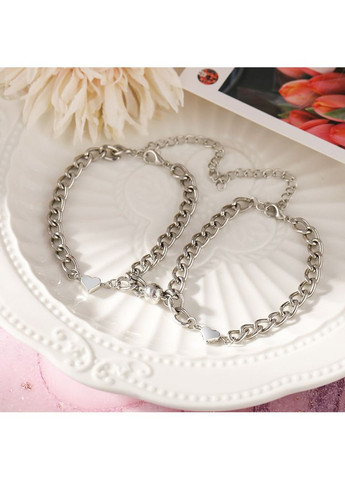 Парные браслеты для влюбленных с магнитом, браслет для пары ПБ-6 AAA (358935409)