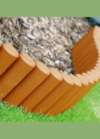 Палісад садовий PALISADA, трубчастий, теракотовий, 2,7 м Prosperplast (329826933)