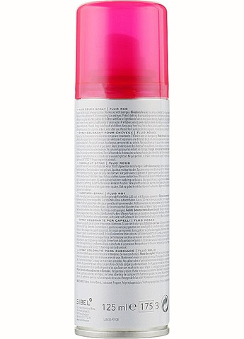 Забарвлюючий спрей для волосся, червоний Color Hair Spray 125ml (243377-113935) Sibel (368622252)