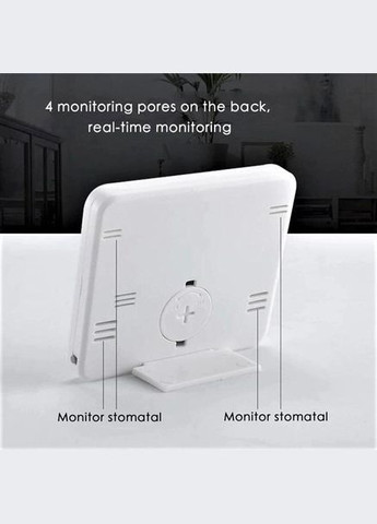 Термогигрометр цифровой влагомер, термометр для дома с часами (HT050789) Xiamen (349844709)