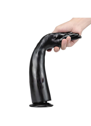 Чорний фалоімітатор для фістингу у формі руки (37*8 см) We Love (284279410)