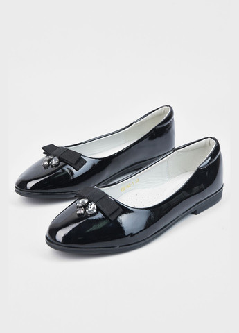 Туфлі для дівчинки чорного кольору Let's Shop (312485816)