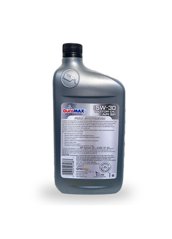 Моторное масло 5W30 FULL SYNTHETIC, 0,946л. Duramax (317295221)