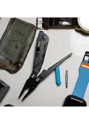 Мультитул Flash MT, Urban Grey/Cyan Sog (334673584)