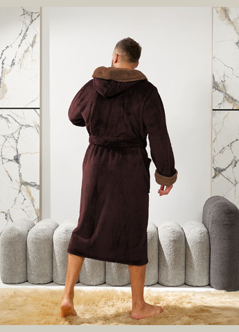 Мужской махровый халат с поясом и капюшоном Slazer Tailer (302906670)